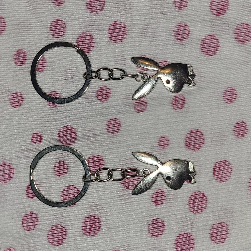 Playboy metal Keychain